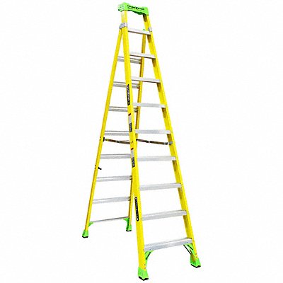 Stepladder Fiberglass 375 lb IAA 10 ft.