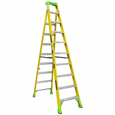 Stepladder Fiberglass 375 lb IAA 12 ft.