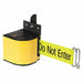 J5946 Retractable Belt Barrier Powder Coated