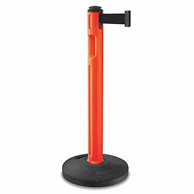 J5949 Barrier Post 38-1/4 H Orange