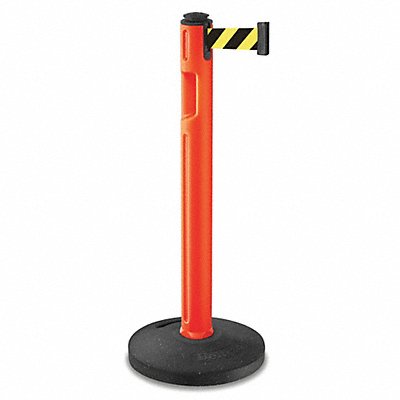 J5949 Barrier Post 38-1/4 H Orange