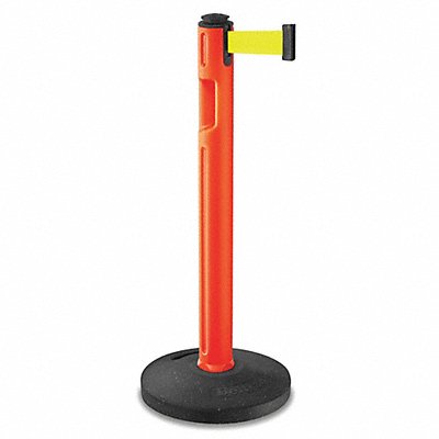 J5949 Barrier Post 38-1/4 H Orange