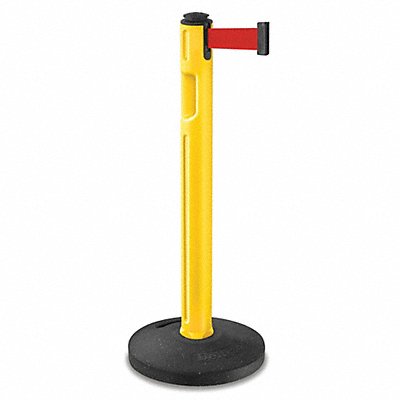 J5951 Barrier Post 38-1/4 H Yellow