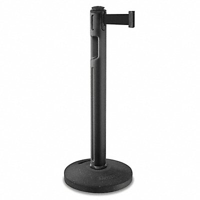 Barrier Post 38-1/4 H Black