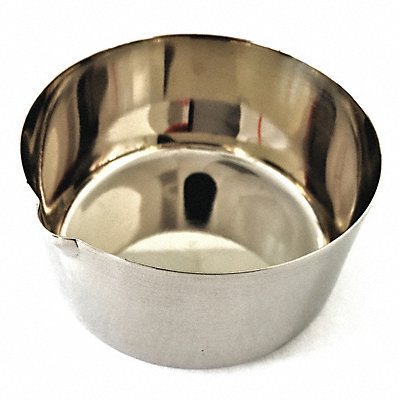 Weighing Dish with Lip 100mL Nickel