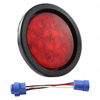 Stop/Turn/Tail Light Round Red