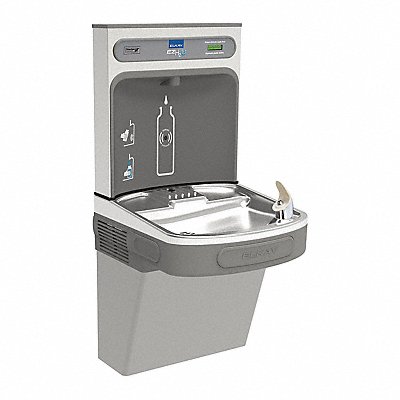 Bottle Fill Station Sngl Cooler L Gry