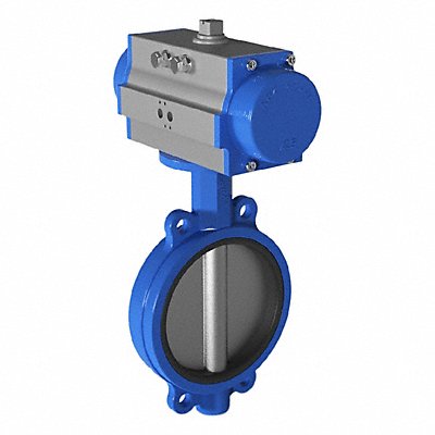 Pneumatically Actuated Butterfly Valves