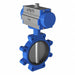 Pneumatically Actuated Butterfly Valves