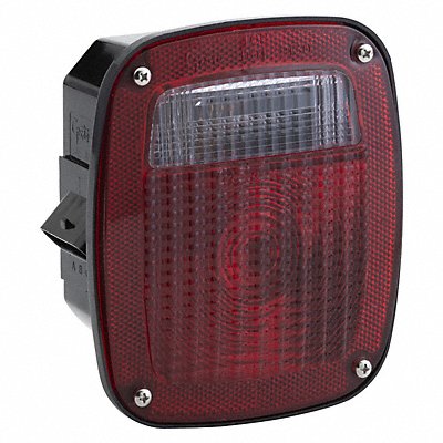 Stop/Turn/Tail Light Square Red 5-3/4 L