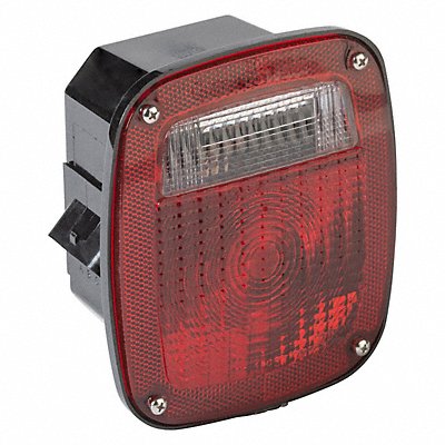 Stop/Turn/Tail Light Square Red 5-3/4 L