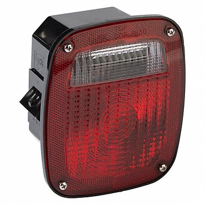 Stop/Turn/Tail Light Square Red 5-3/4 L