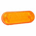 Stop/Turn/Tail Light Oval Orange 6-1/2 L