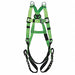 Full Body Harness Universal 310 lb Grn