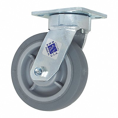 Kingpinless Plate Caster Swivel 525 lb.