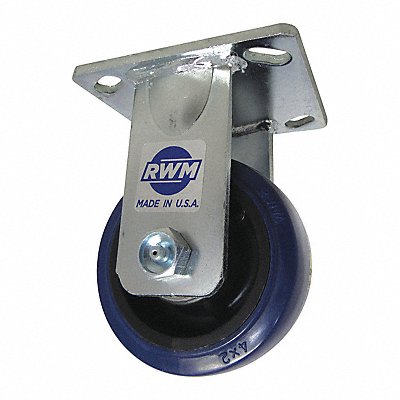 Kingpinless Plate Caster Rigid 600 lb.