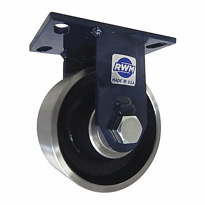 Kingpinless Plate Caster Rigid 5000 lb.