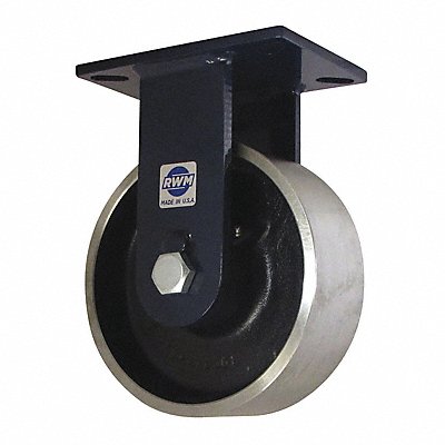 Kingpinless Plate Caster Rigid 5500 lb.