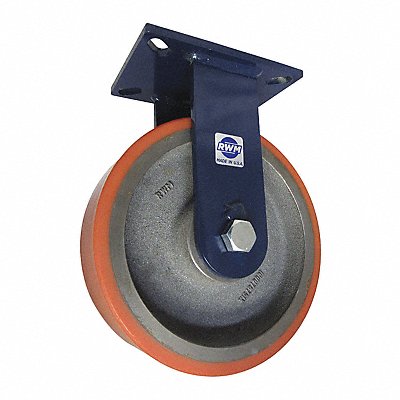 Kingpinless Plate Caster Rigid 5000 lb.