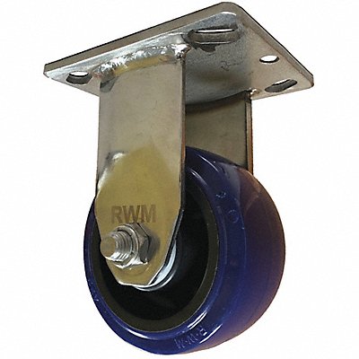 Kingpinless Plate Caster Rigid 600 lb.