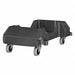 Container Dolly 200 lb Load Cap. Black