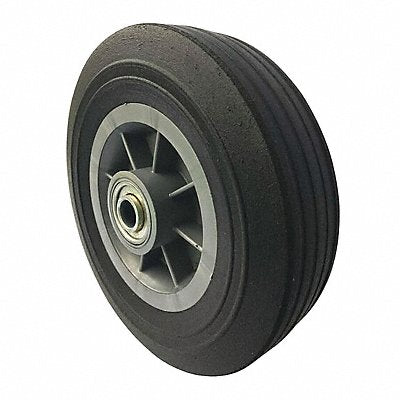 Solid Rubber Wheel 8 dia 500 lb.