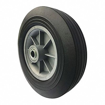 Solid Rubber Wheel 10in Wheel dia 500 lb