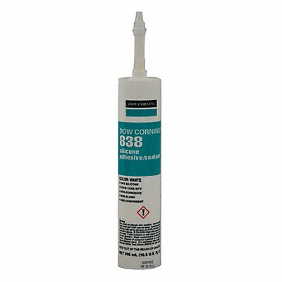 Silicone Adhesive Sealant White 838