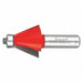 Chamfer Profile Router Bit 1-1/4 