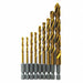 Hex Shank Drill Set 9pc Carbon Steel