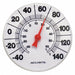 Analog Thermometer 8 Dial Size