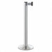 J5955 Barrier Post Steel Chrome