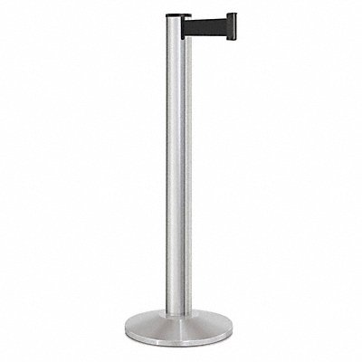 J5956 Barrier Post Steel Satin