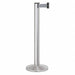 J5956 Barrier Post Steel Satin