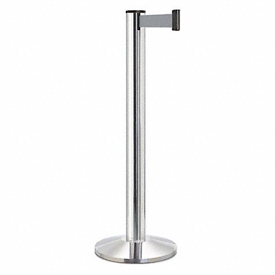 J5956 Barrier Post Steel Chrome