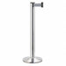 J5956 Barrier Post Steel Chrome