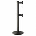 Barrier Post Steel Black Wrinkle