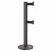 Barrier Post Steel Black Wrinkle