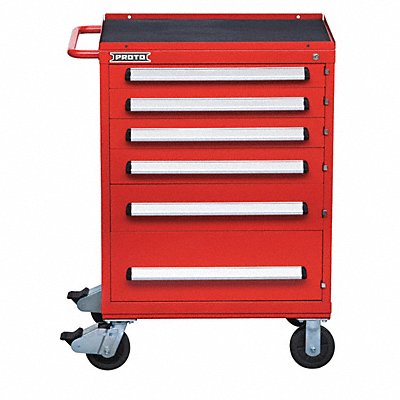 Rolling Tool Cabinet Red Ind Prem Duty