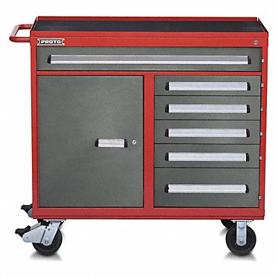 Rolling Tool Cabinet Blk Ind Prem Duty