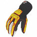 Impact Gloves Size 2XL Black/Yellow PR