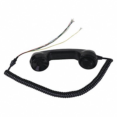 Handset Kit Black Plastic