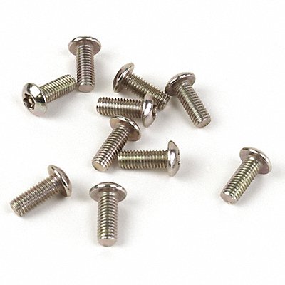 Security Screws Black Steel