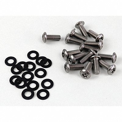 Security Screws Black Steel