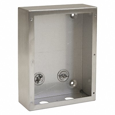 Weatherproof Phone Enclosure Gray 9 H