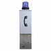 Emergency Phone Tower Silver Wall Mount