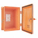 Weatherproof Phone Enclosure Orange 15 H