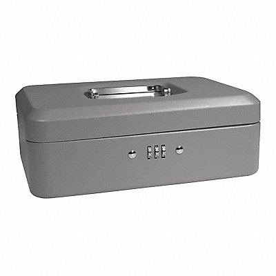 Cash Box 3 Compartments Steel