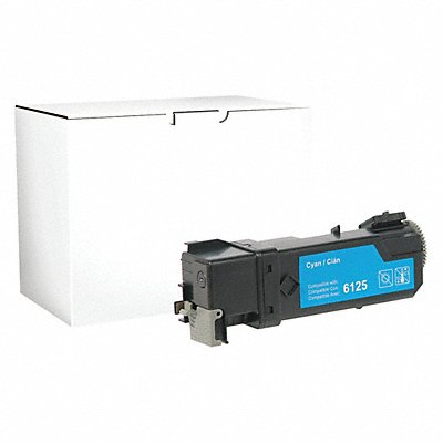 Toner Cartridge Cyan Remanufactured