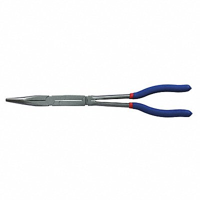 Bent Long Nose Plier 13-1/4 L Serrated